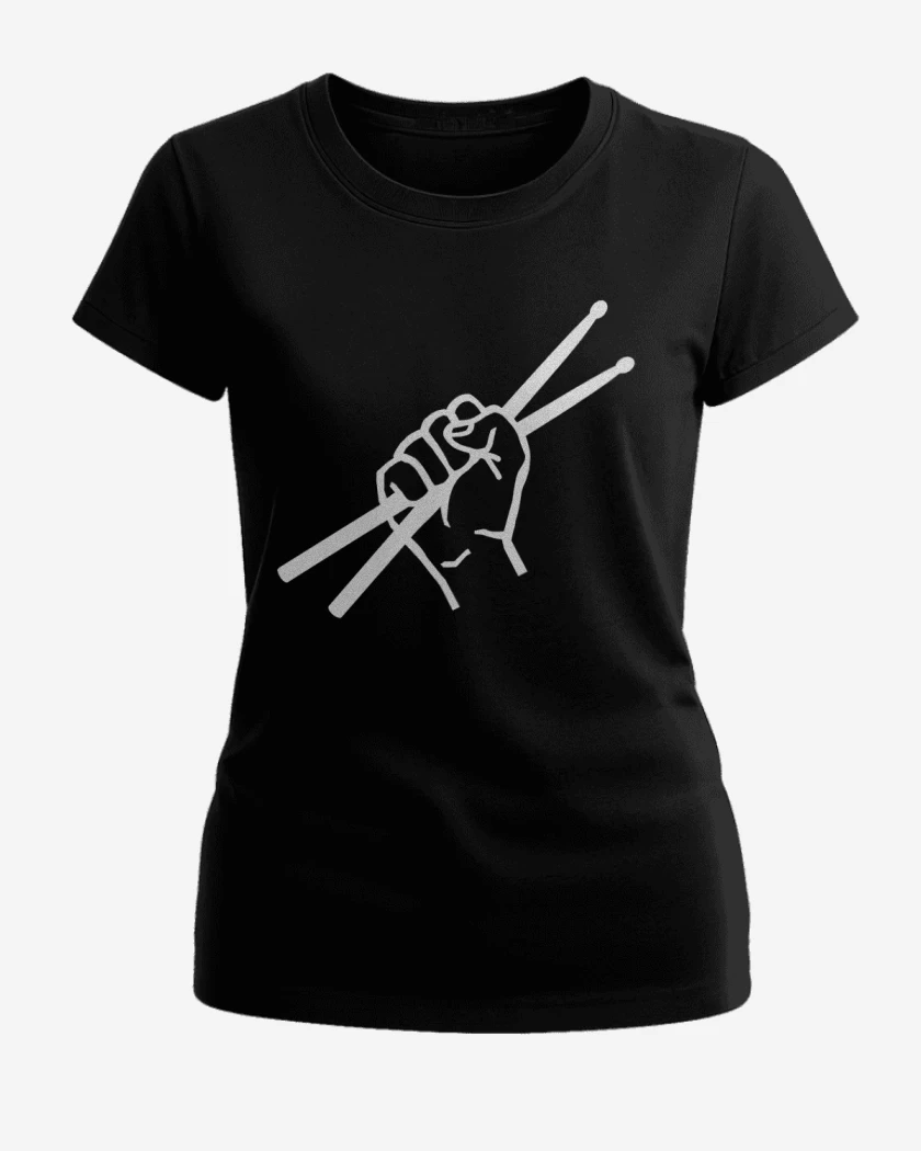Polera de Mujer Negro de Puñobaquetas 