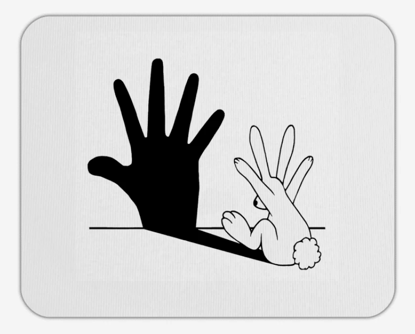 Mousepad Bunnyhand