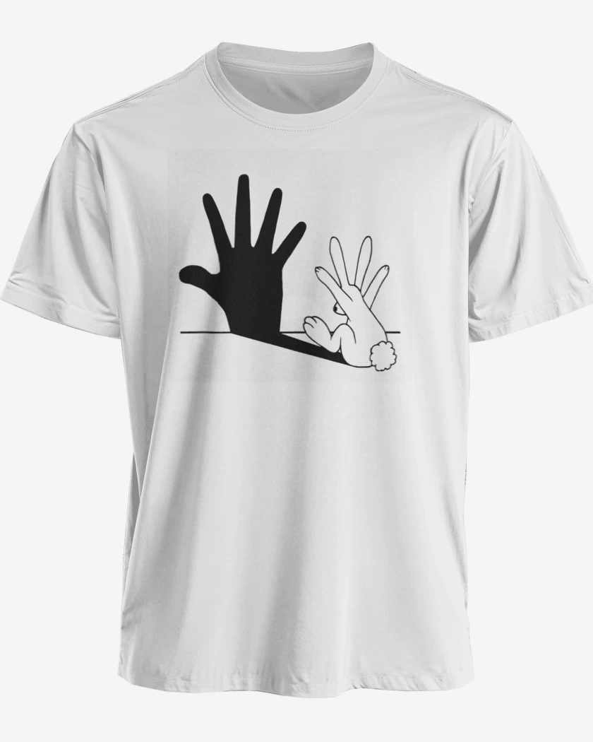 Polera premium Blanco de Bunnyhand