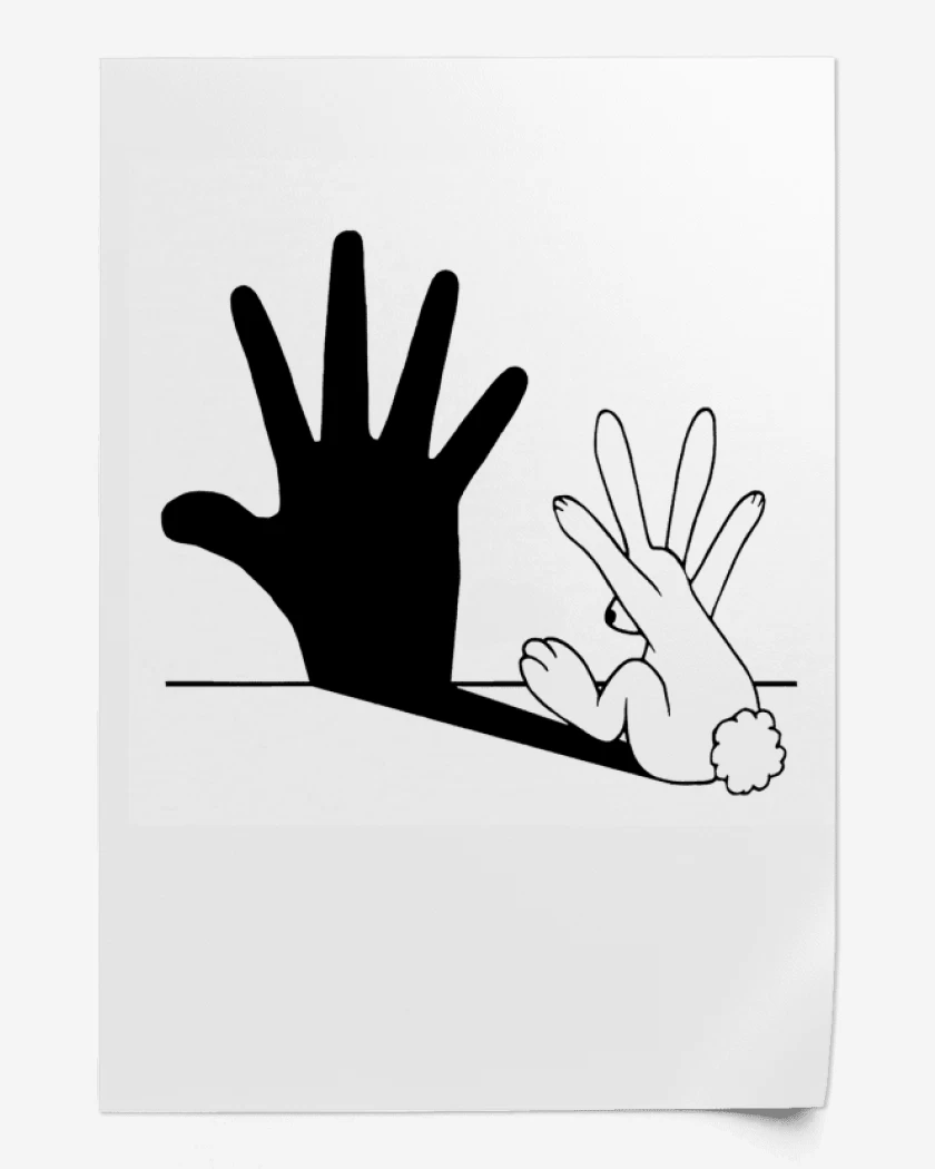 Print Blanco de Bunnyhand