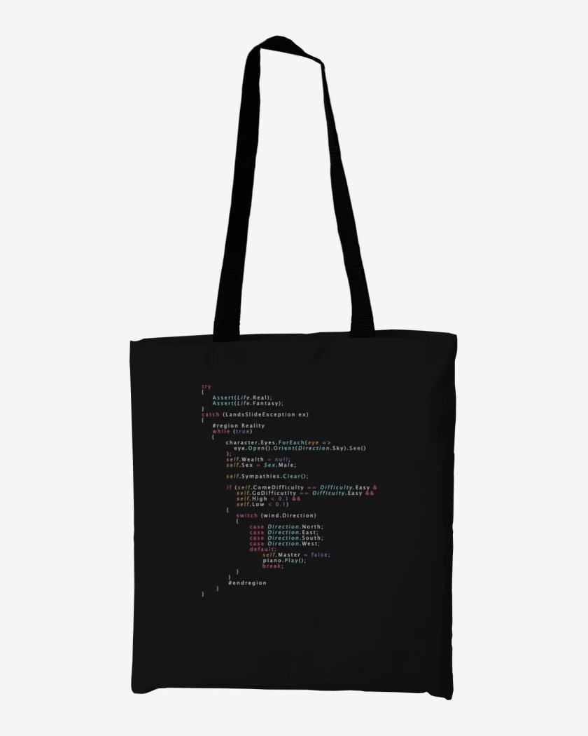 Totebag Try cash life