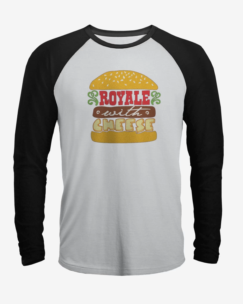 Polera Raglan Royal con queso 