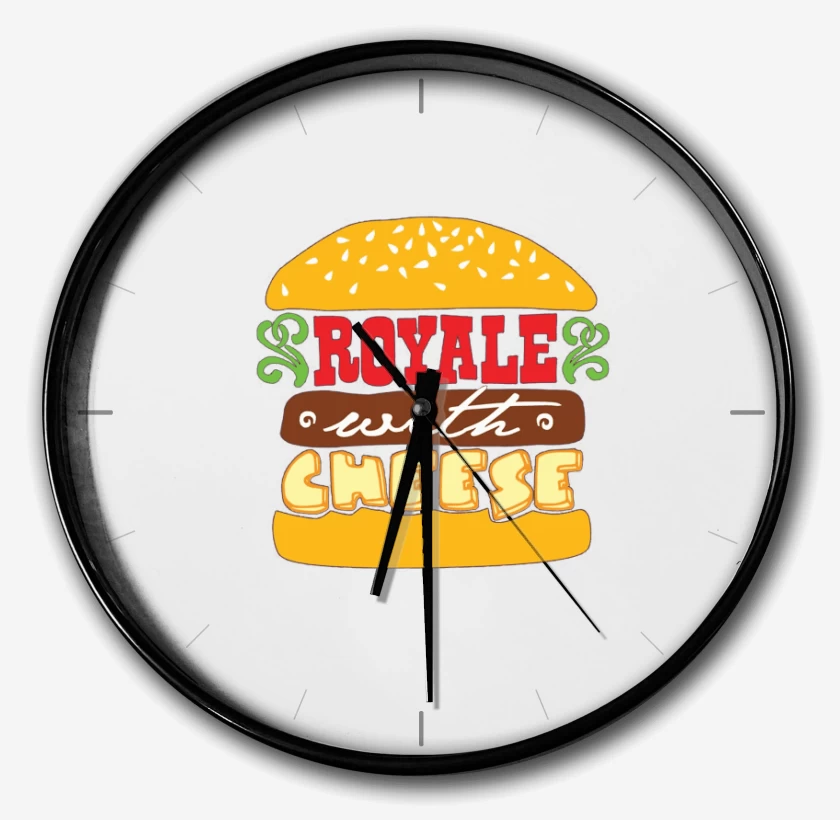 Reloj Blanco de Royal con queso 