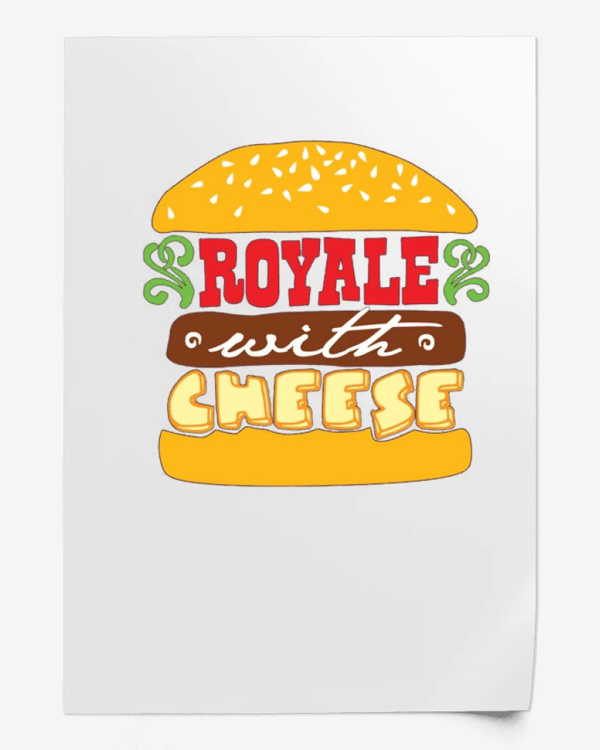 Print Blanco de Royal con queso 