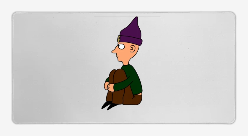 Mouse pad Gamer Blanco de PARANOID 