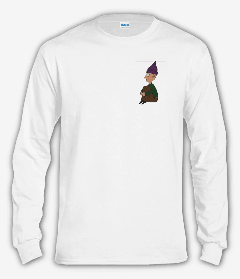 Polera manga larga Blanco de PARANOID 