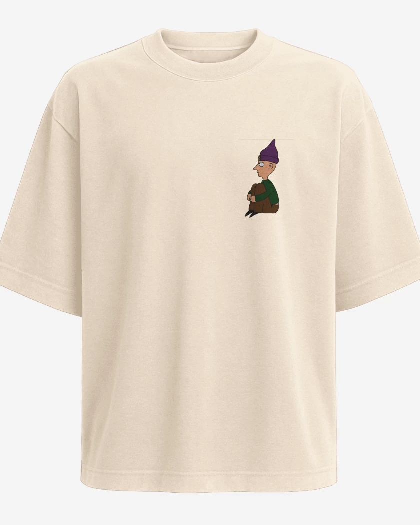 Polera Oversize Beige de PARANOID 