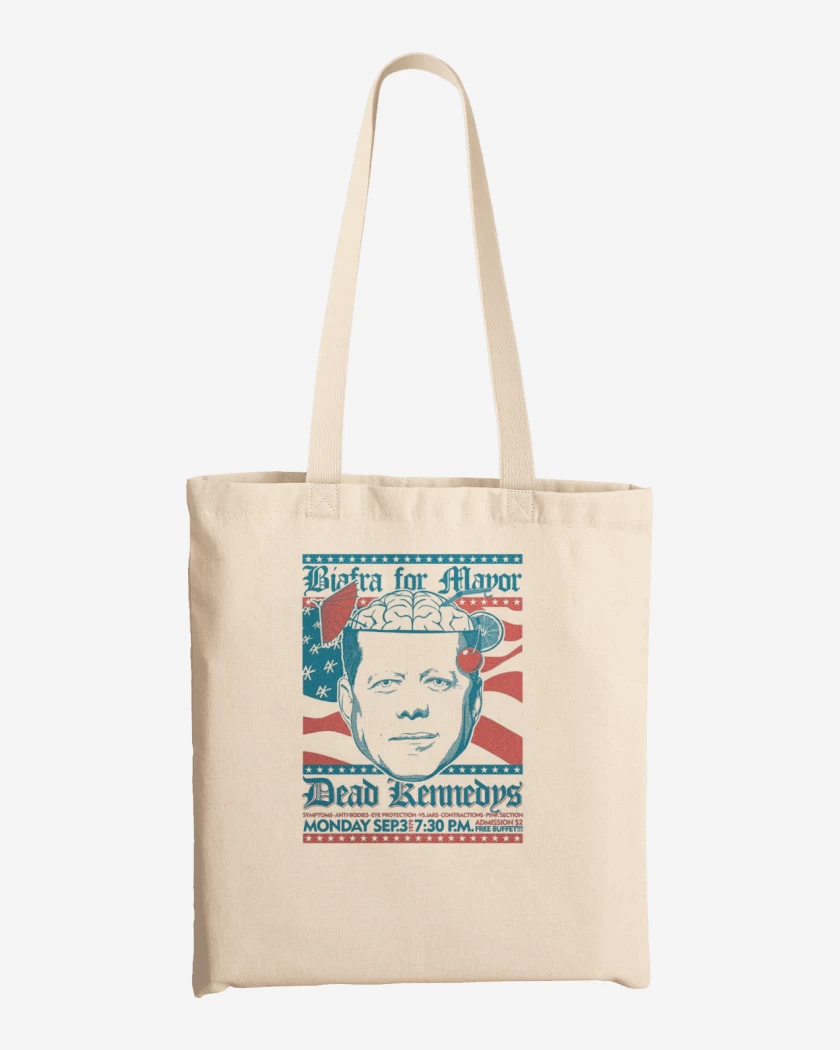 Totebag Dead Kennedys afiche 1979