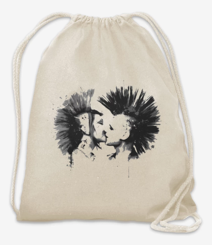 Mochila Blanco de Punk Love 
