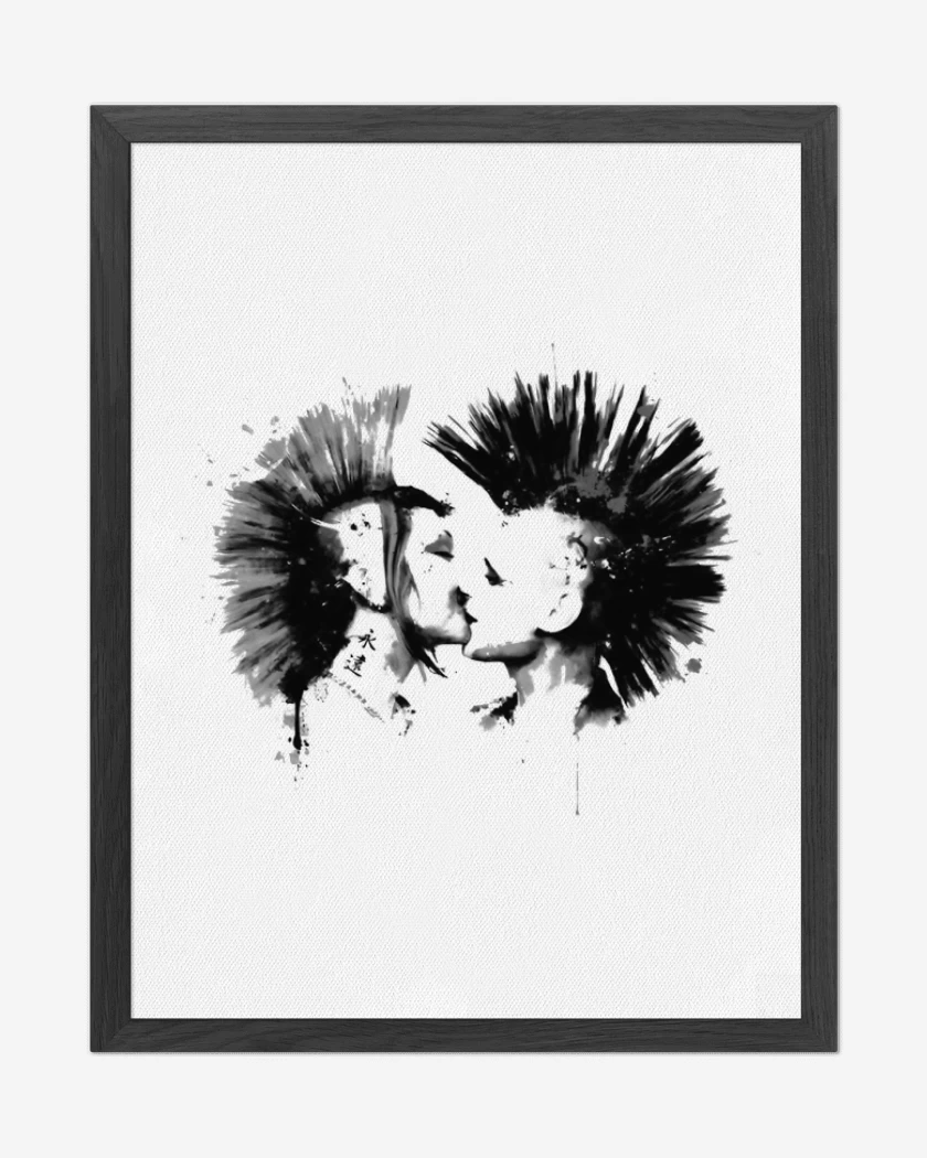 Cuadro decorativo Blanco de Punk Love 