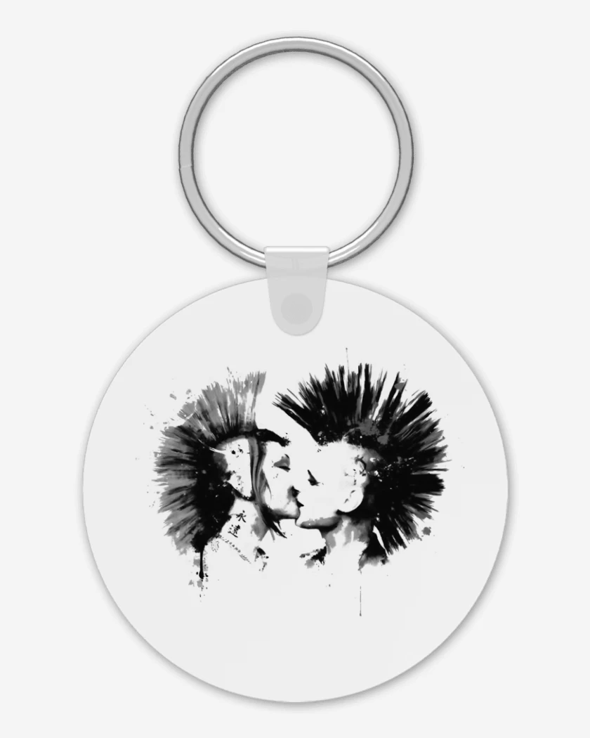 Llavero Blanco de Punk Love 