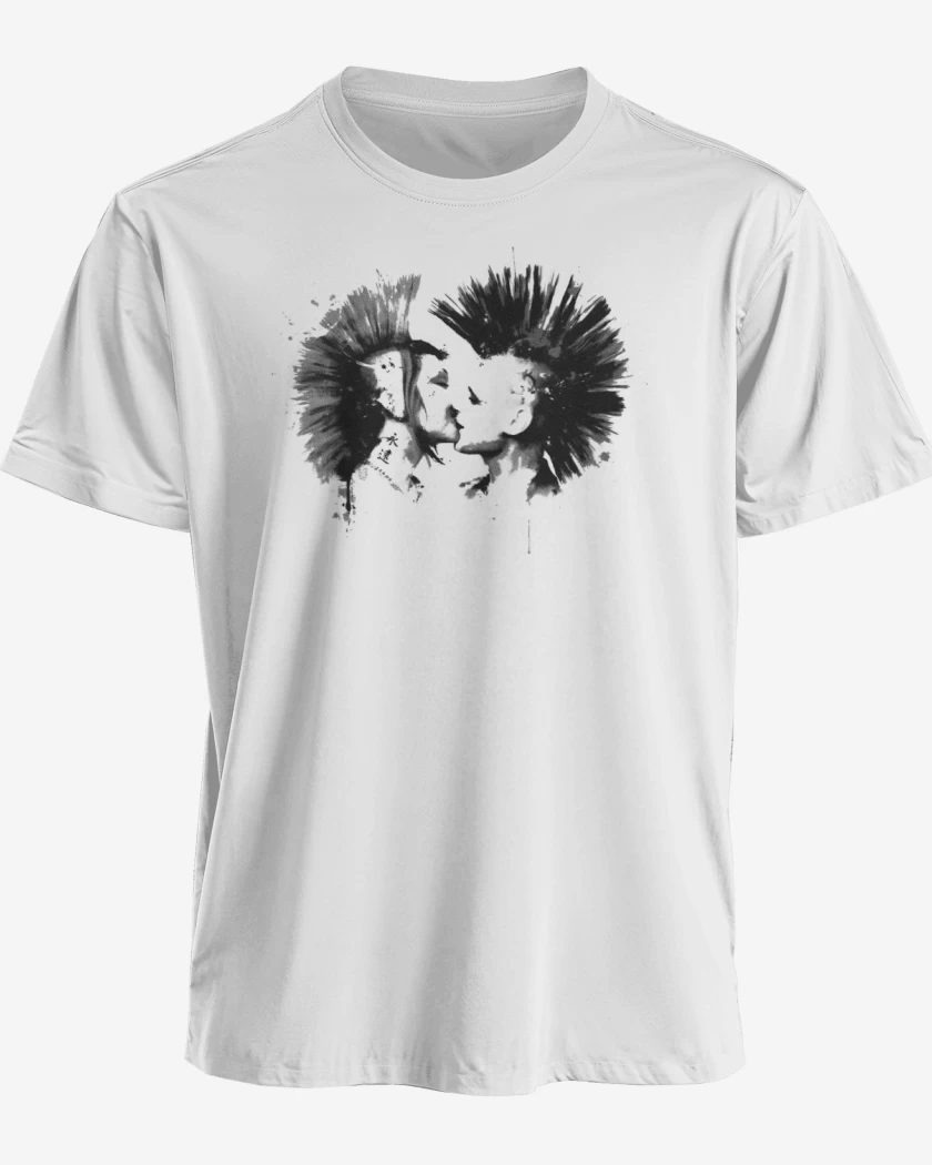 Polera premium Blanco de Punk Love 