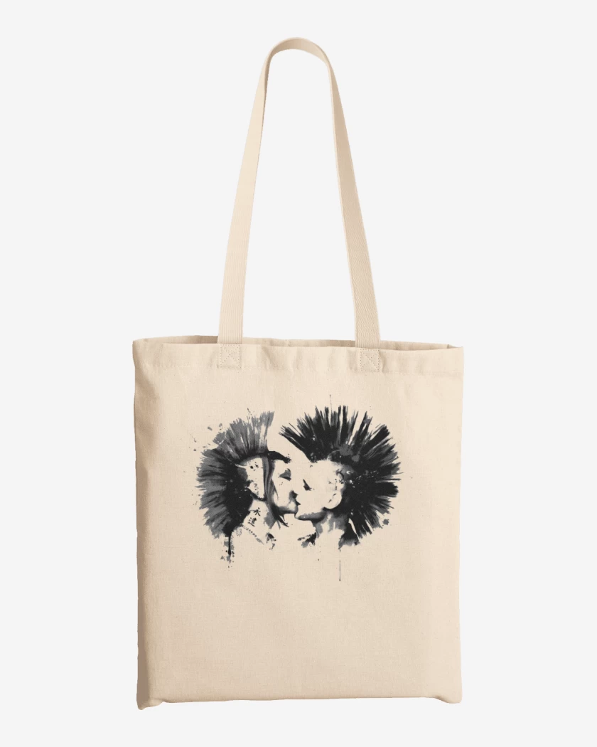 Totebag Blanco de Punk Love 