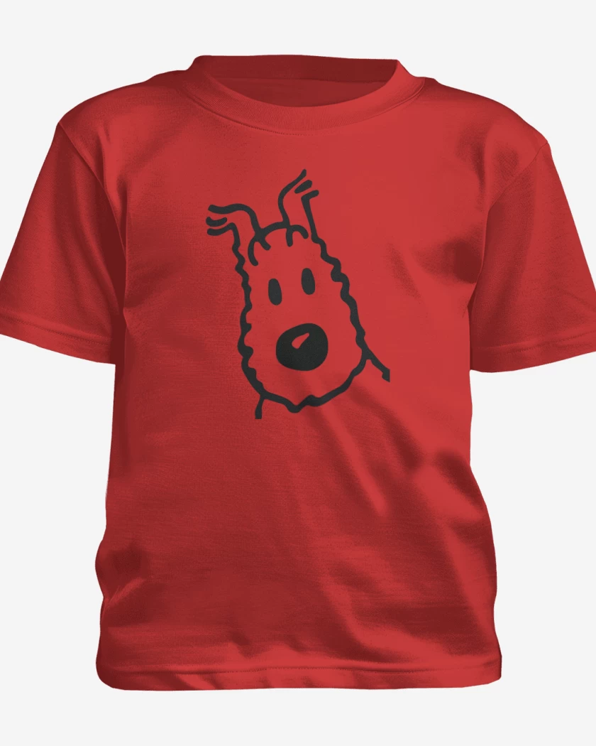 Polera de niño Rojo de Milú 