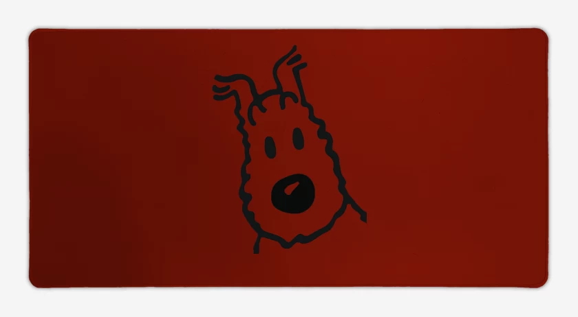 Mouse pad Gamer Rojo de Milú 