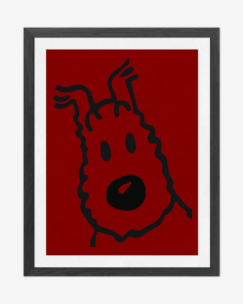 Cuadro decorativo Rojo de Milú 