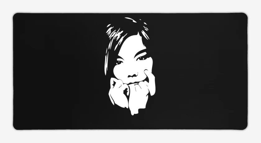 Mouse pad Gamer Negro de BJORK 