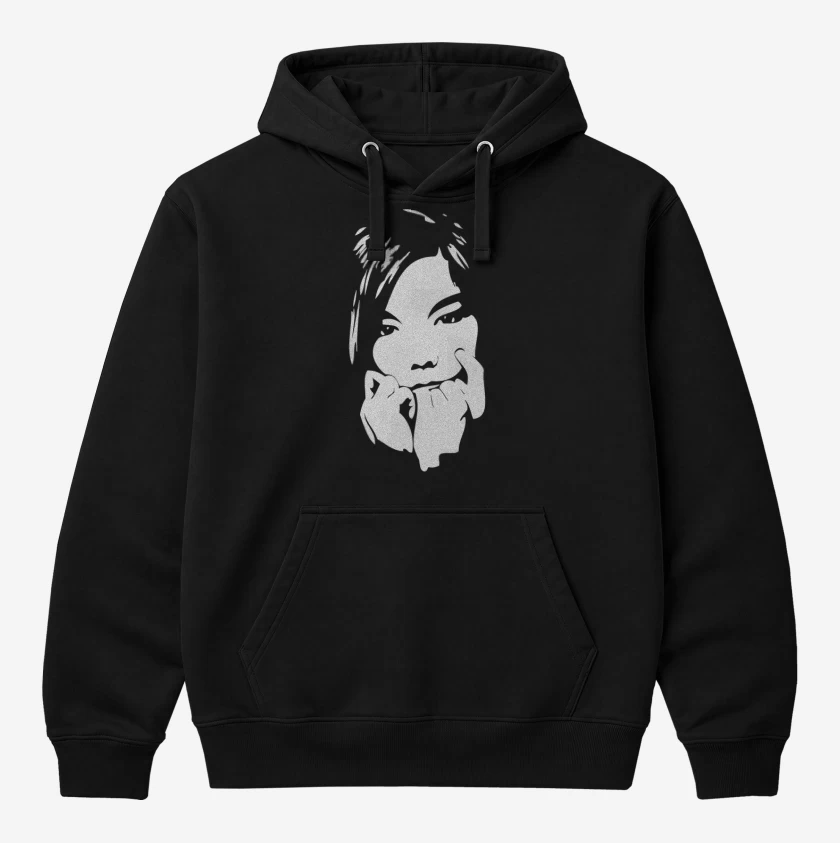 Polerón Canguro Negro de BJORK 