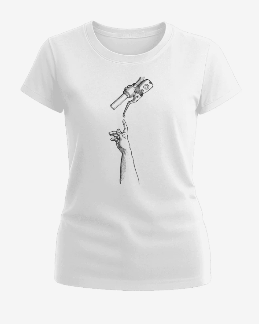 Polera de Mujer Blanco de Creacion de Adán Cleta 