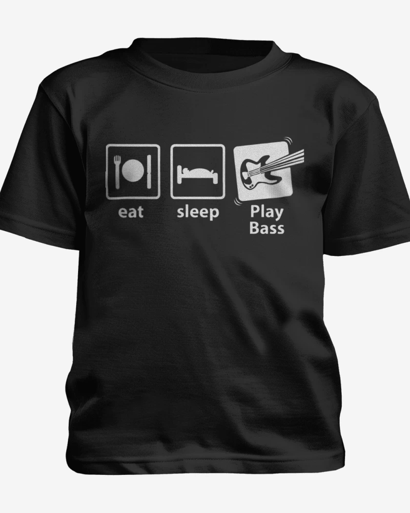 Polera de niño Eat Sleep Play Bass