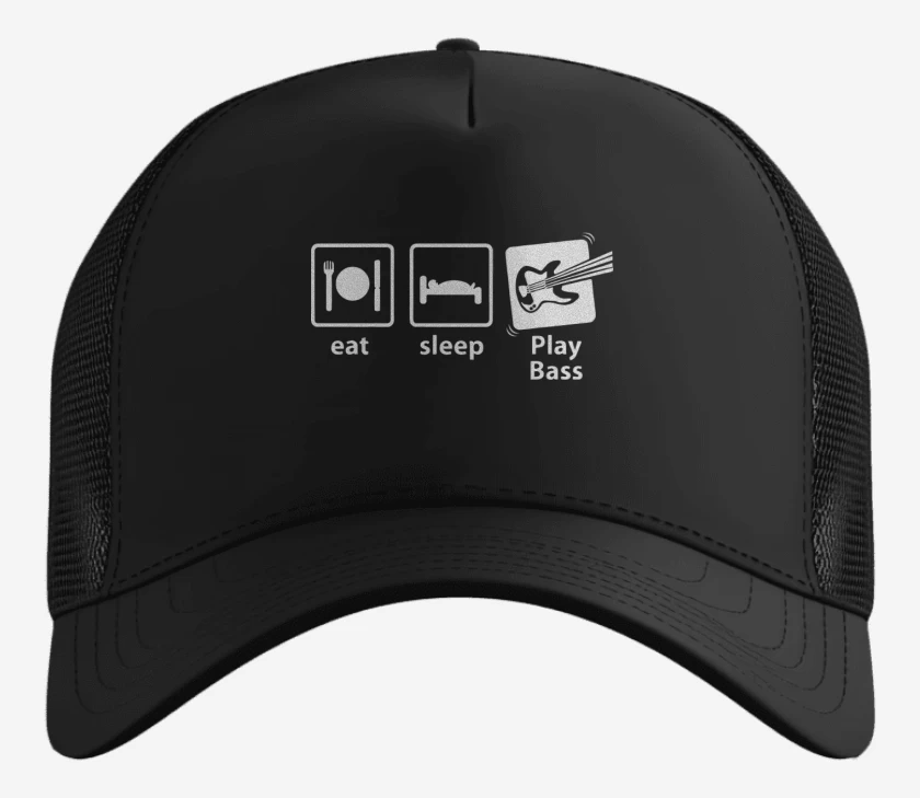 Gorro Eat Sleep Play Bass