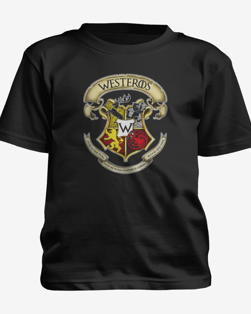 Polera de niño Negro de Westeros