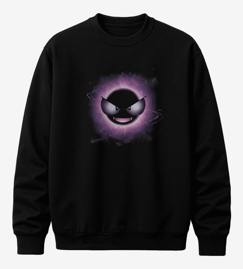 Poleron polo Negro de Gastly