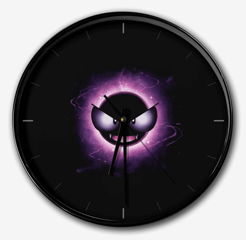 Reloj Negro de Gastly