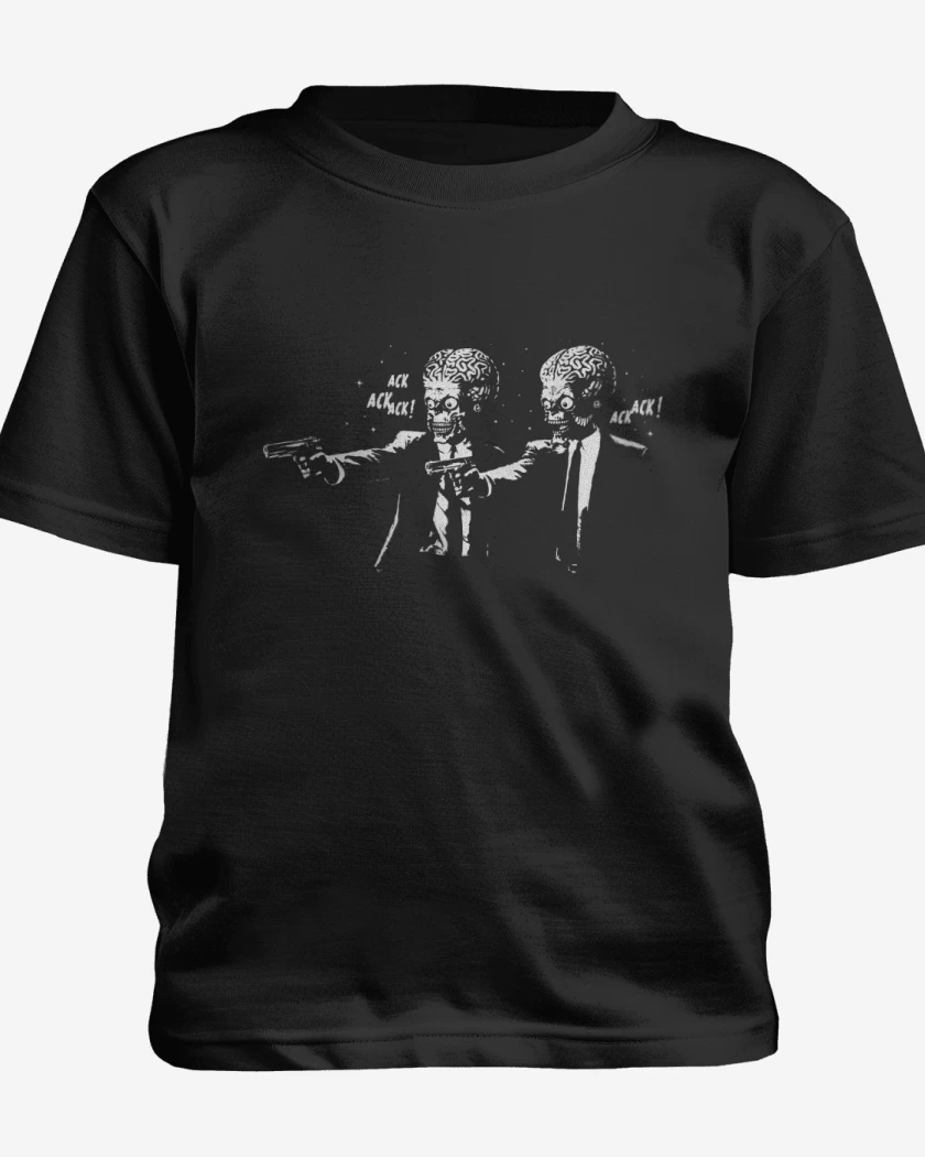 Polera de niño Negro de Ack attack