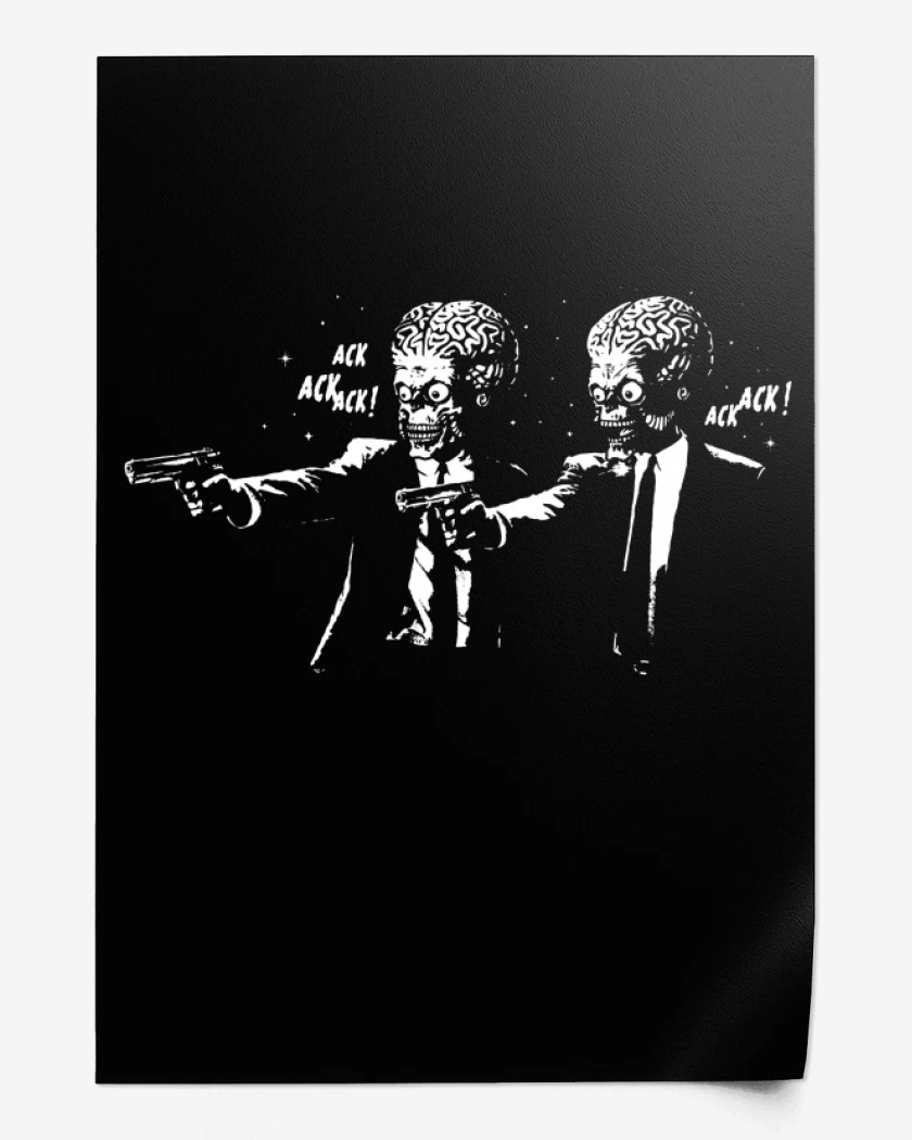 Print Negro de Ack attack