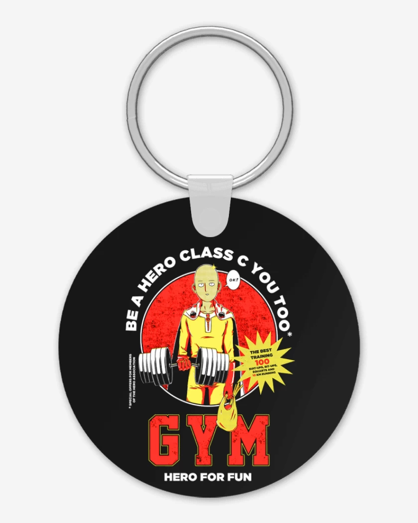 Llavero Saitama hero gym