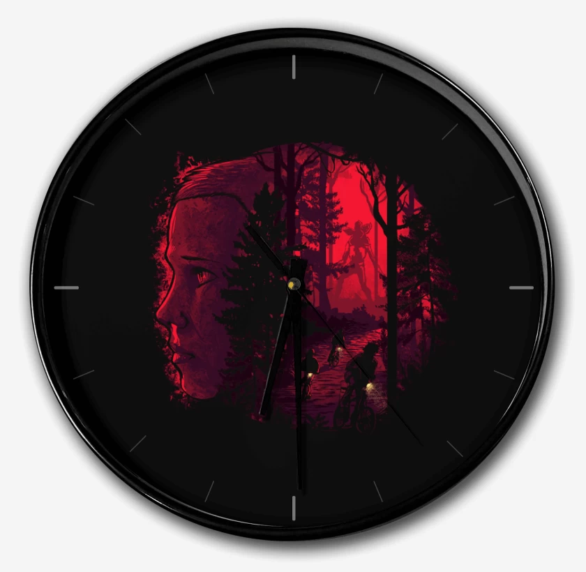 Reloj Stranger things bosque