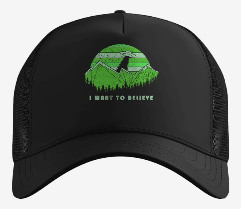 Gorro I want to believe 
