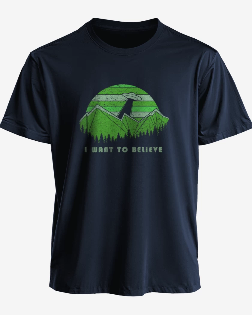 Polera I want to believe 