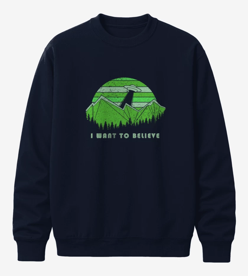 Poleron polo I want to believe 