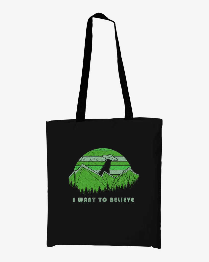 Totebag I want to believe 