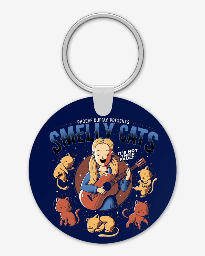 Llavero Azul Marino de Phoebe smelly cat