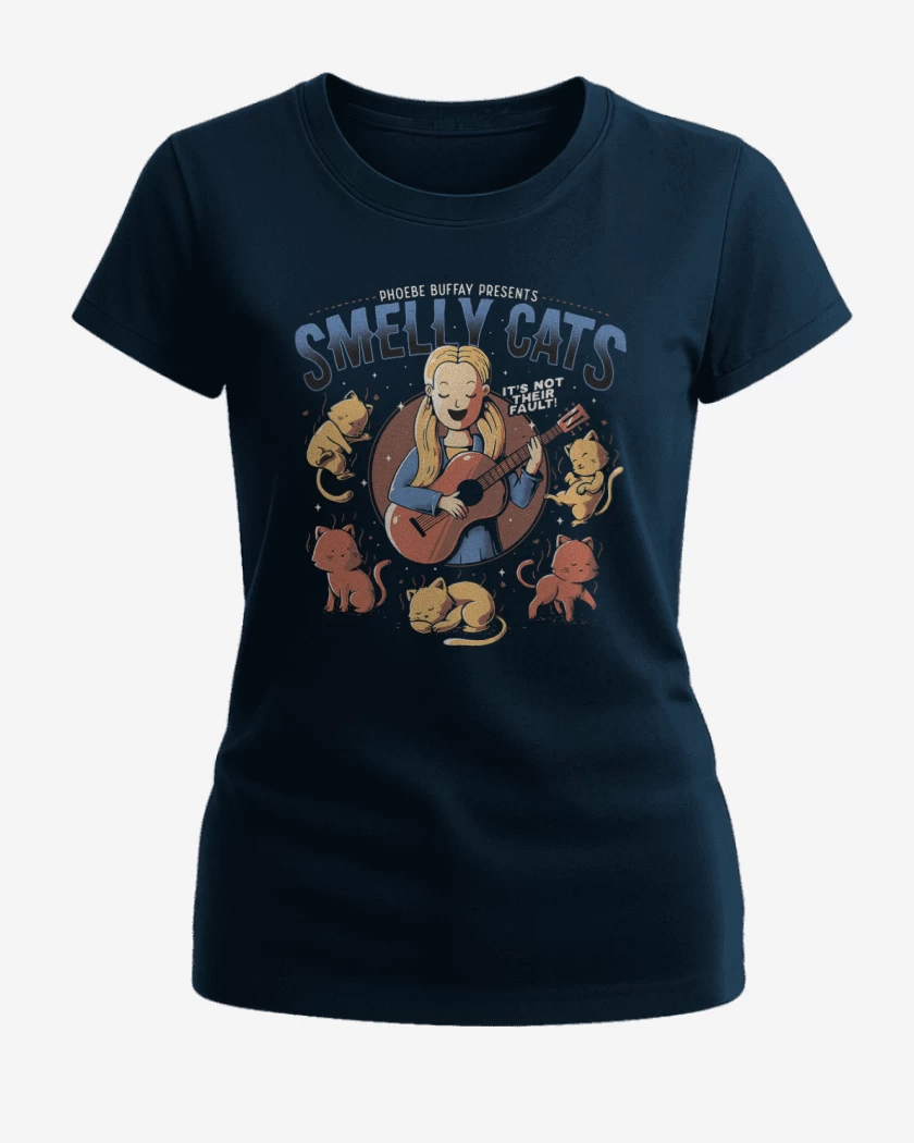 Polera de Mujer Azul Marino de Phoebe smelly cat