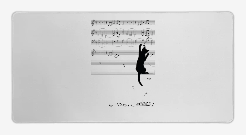 Mouse pad Gamer Blanco de PENTACAT