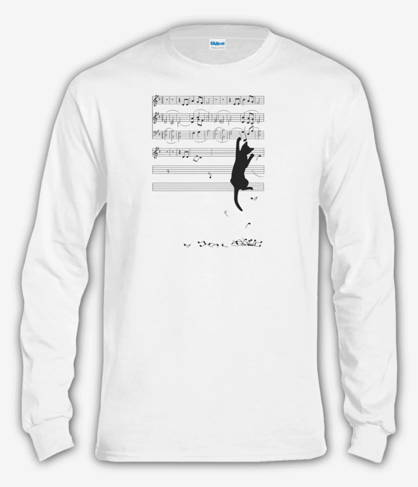 Polera manga larga Blanco de PENTACAT