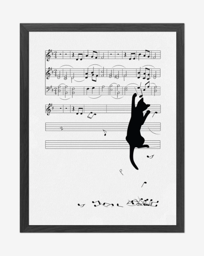 Cuadro decorativo Blanco de PENTACAT