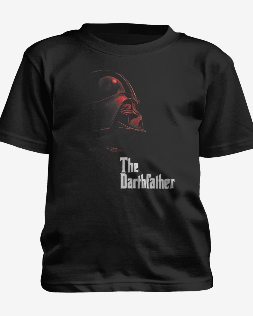 Polera de niño Negro de SW - The DarthFather