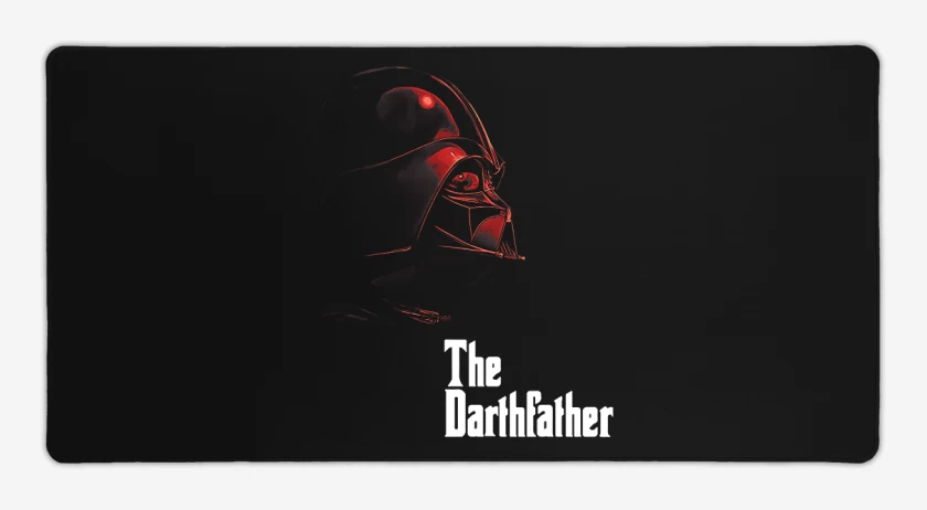 Mouse pad Gamer Negro de SW - The DarthFather