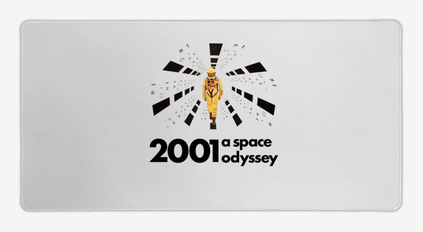 Mouse pad Gamer Blanco de 2001 ODYSSEY