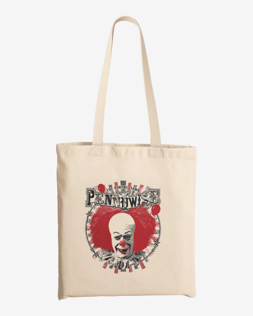 Totebag It the dancing clown