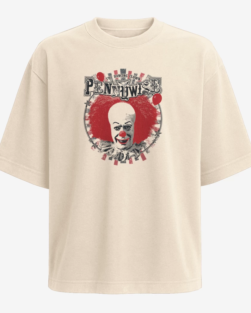 Polera Oversize Beige de It the dancing clown