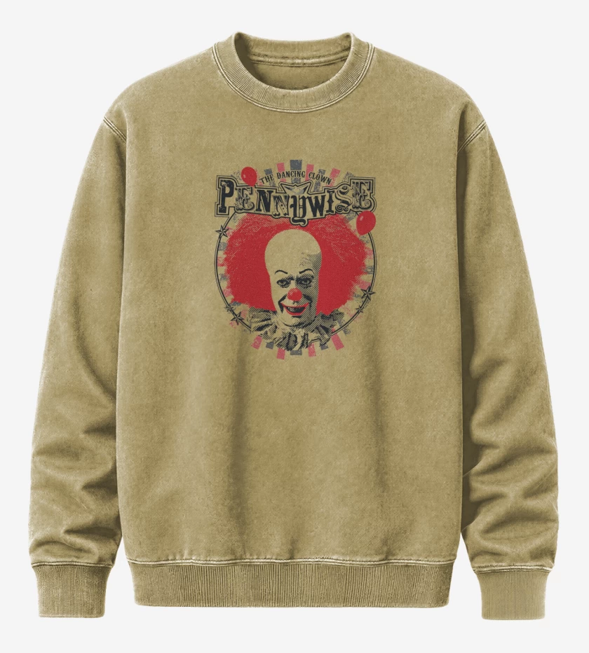 Poleron Polo Acid Wash Beige de It the dancing clown