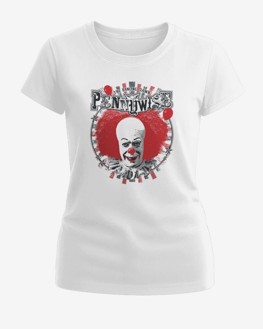 Polera de Mujer Blanco de It the dancing clown
