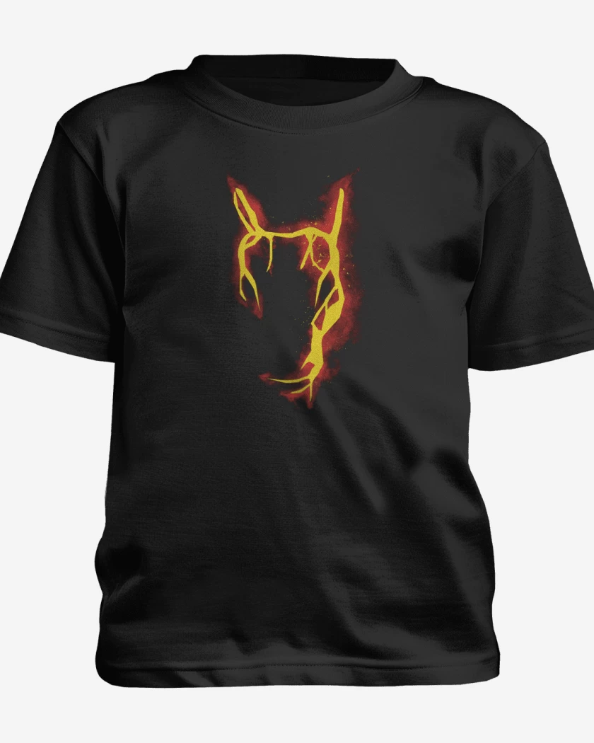 Polera de niño Negro de Charizard