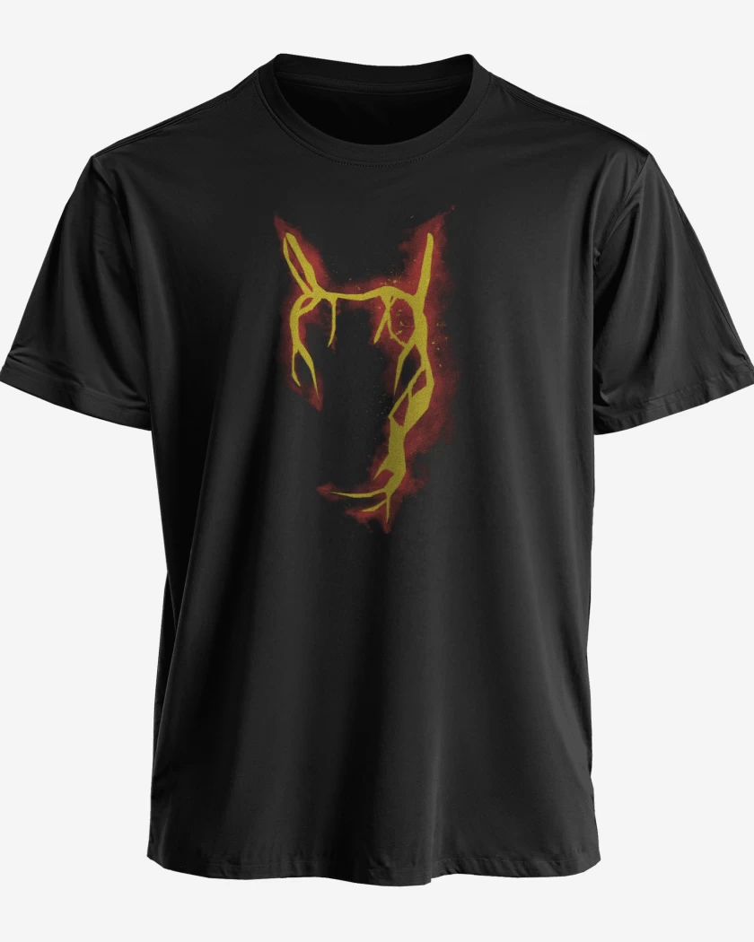 Polera Negro de Charizard